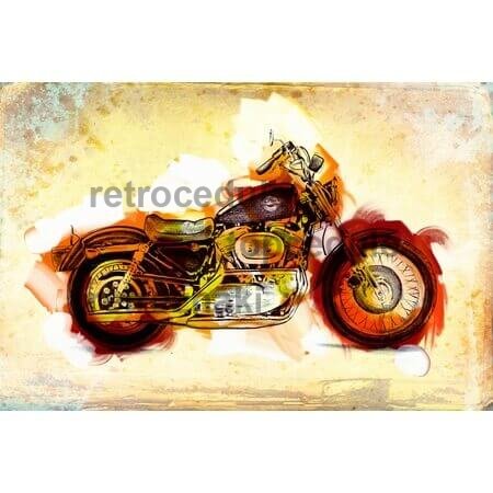 Cedule Motocykl retro