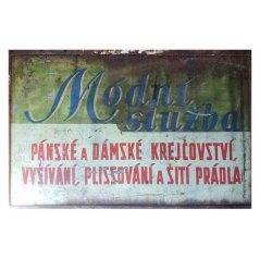 Cedule Modní služba