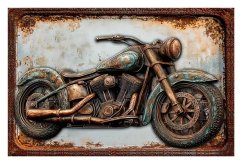Figyelmeztető tábla Motorka old 2