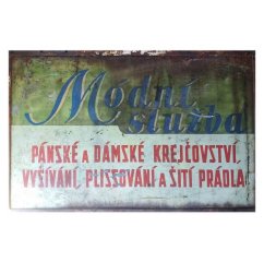 Cedule Modní služba