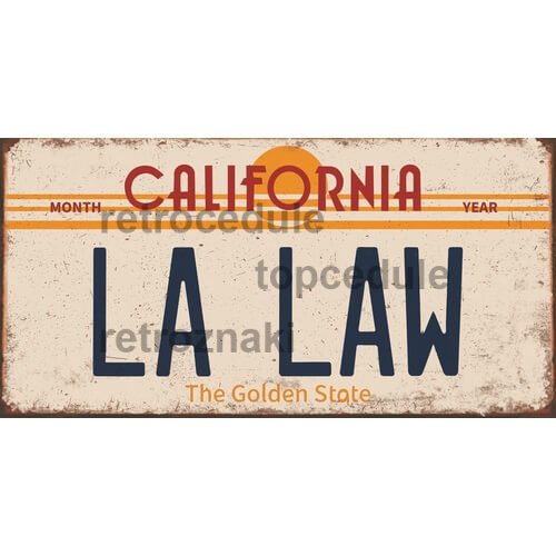 822 cedula usa znacka california la law