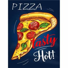Znak Menu Restauracji 2 - Pizza Smaczna