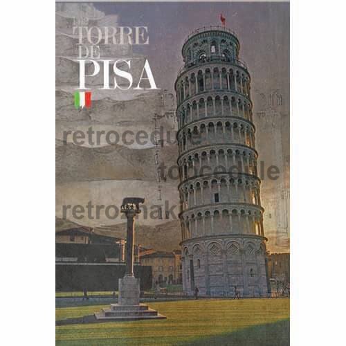 Znak wieży Torre De Pisa