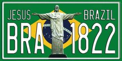 Cedule značka Brazil