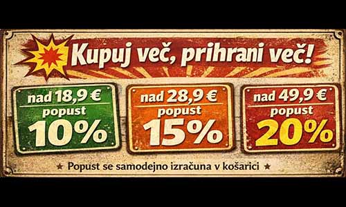 Kupuj več, prihrani več!