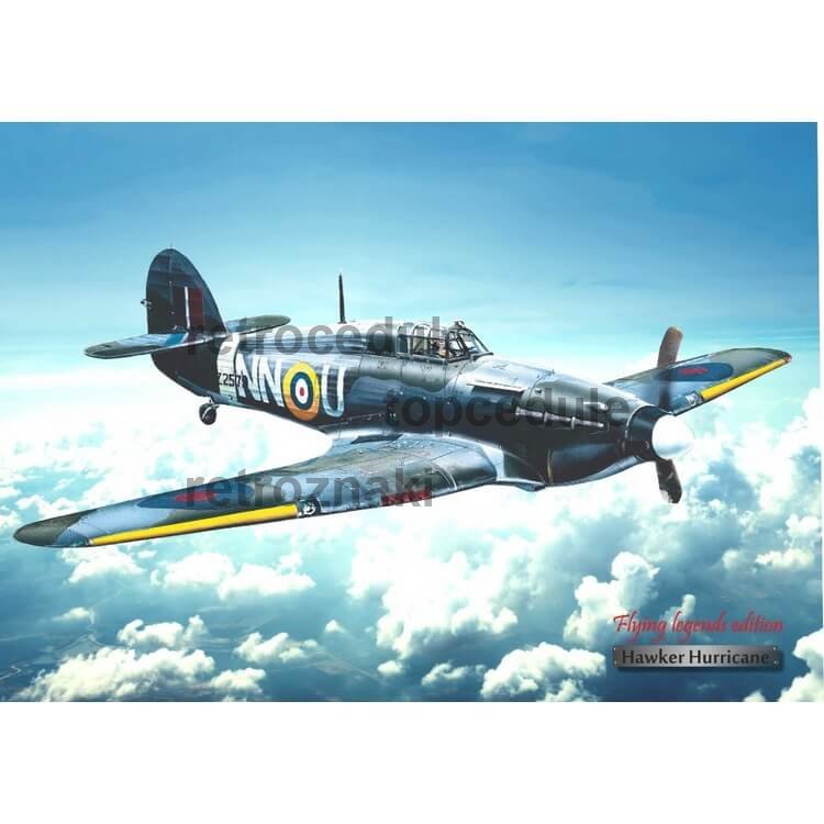 Cedule Letadlo Hawker Hurricane