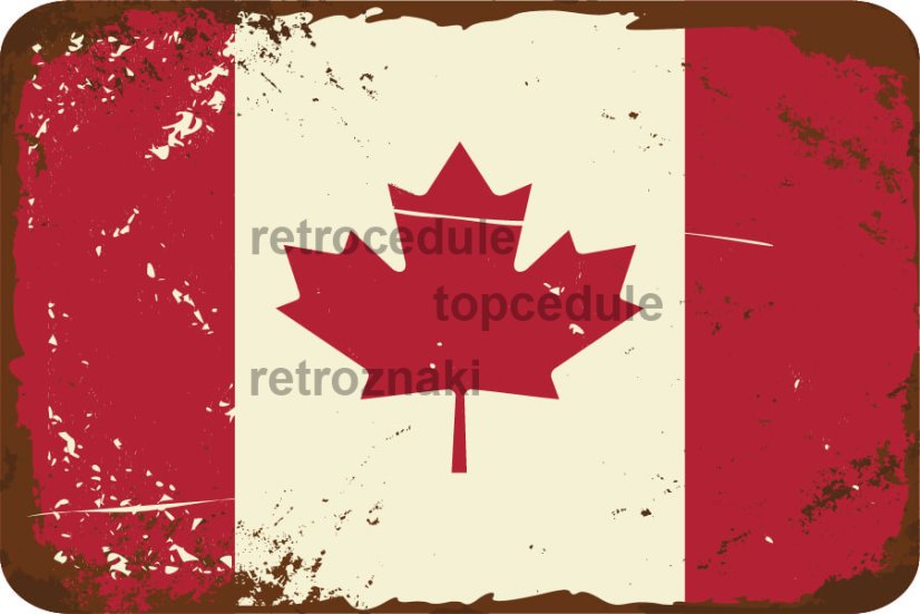 Znak kanadske zastave