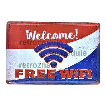 Znak bezpłatnego Wi-Fi