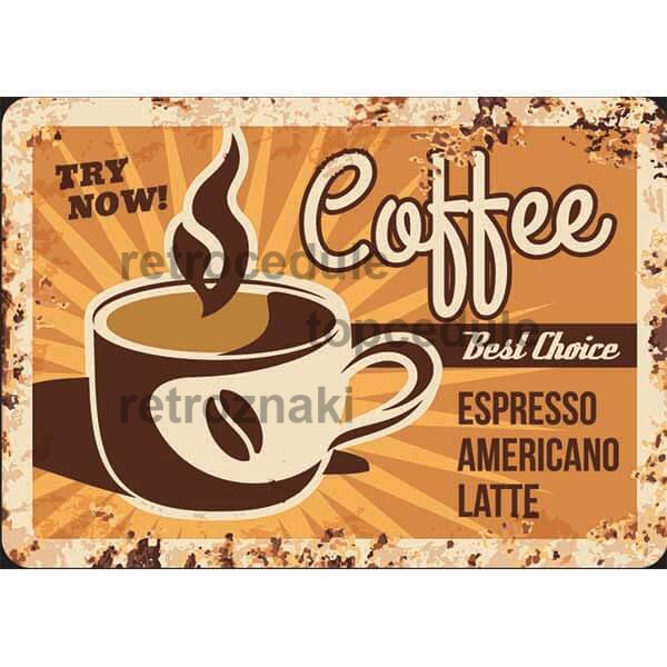 Kava Najboljša izbira znak