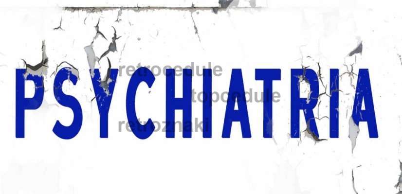 Ceduľa Psychiatria