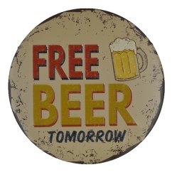 Znak za brezplačno pivo Znak za brezplačno pivo