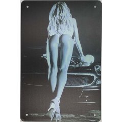 Ceduľa Sexi dievča Ceduľa Sexi dievča
