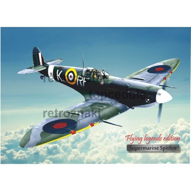 a006 cedula supermarine spitfire