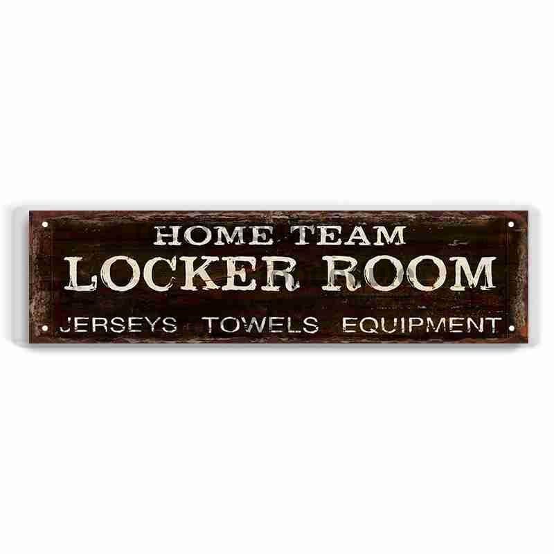 Ceduľa Locker Room