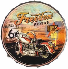 Freedom Riders Route 66 tetején
