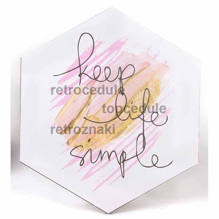 Lesen znak Keep Life Simple