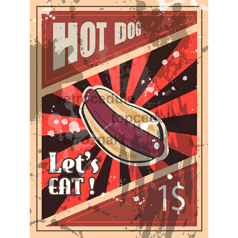 P075 hot dog lets eat