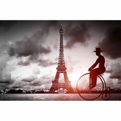 cedula Paríž bicykel eiffelova veža &#8211; Paris