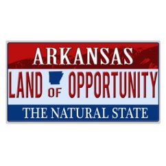 Znak Arkansas - stan naturalny