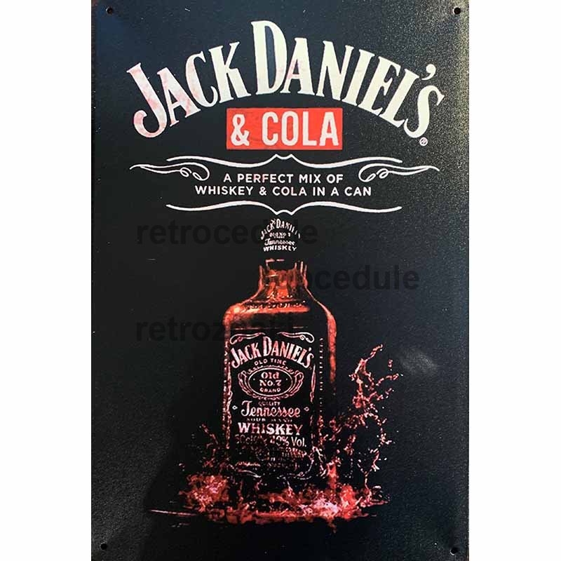 Cedule Jack Daniels & Cola
