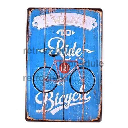 Cedule I Want To Ride My Bicycle Cedule I Want To Ride My Bicycle