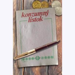 Cedule Konzumný lístok