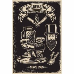 Ceduľa Barbershop