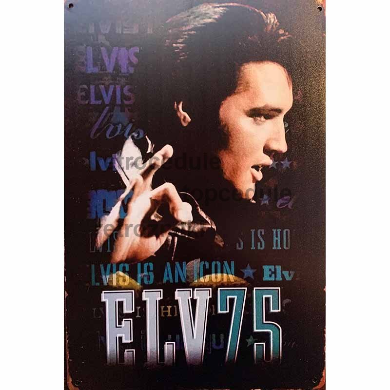 Ceduľa Elvis 75