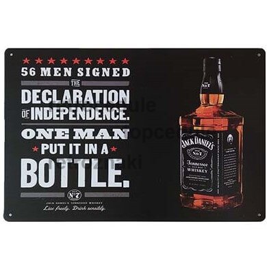 Jack Daniels - znak za steklenico Jack Daniels - znak za steklenico