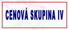 Cedule Cenová skupina IV