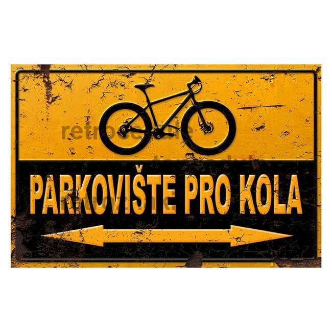 Ceduľa Parkoviště pro kola