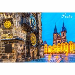 Cedule Praha Orloj náměstí