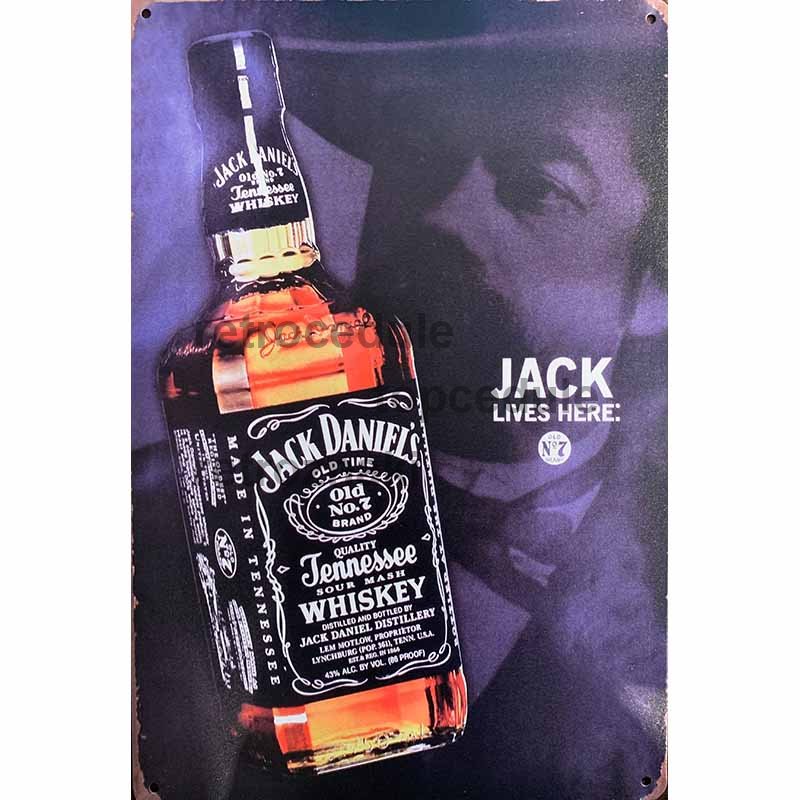Cedule Jack Daniels - Jack Lives Here