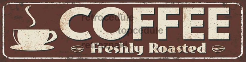 Znak Coffee Freshly Roasted