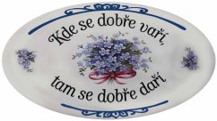Cedule Kde se dobře vaří - tam se dobře daří