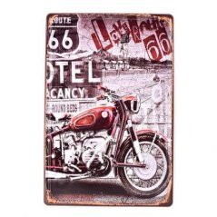 Ceduľa I Love Route 66