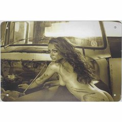 Cedule Sexy dívka - automechanik