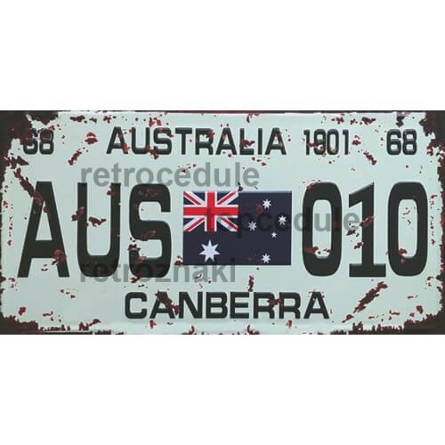 Ausztrália Canberra márkajelzés