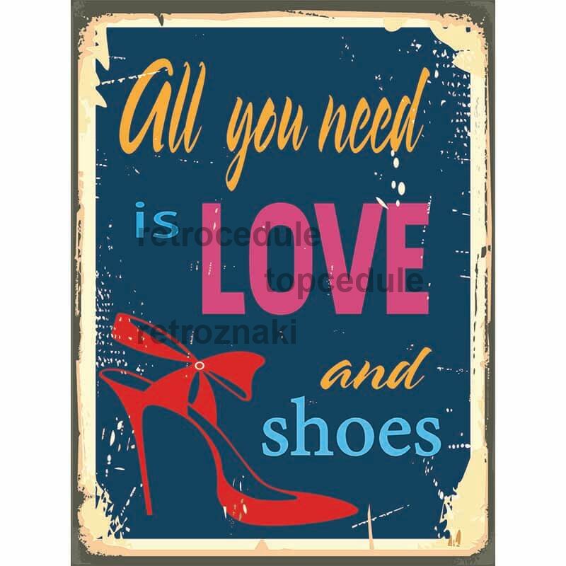 Cedule Love and shoes