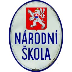 Cedule Národní Škola