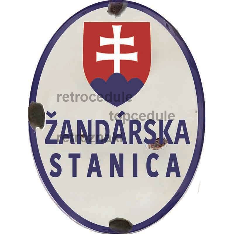 Ceduľa Žandárska Stanica