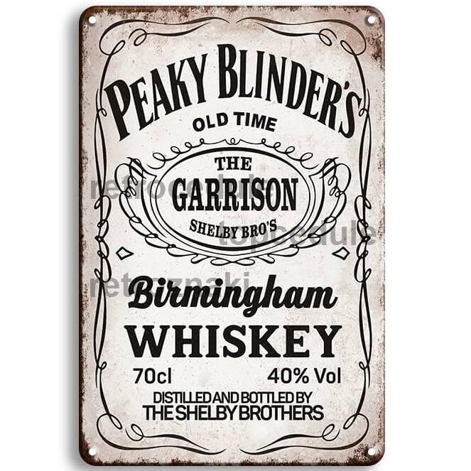 Cedule Peaky Blinders Whiskey