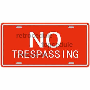 547 cedula no trespassing prelis