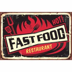 Fast Food - znak restauracji