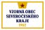Cedule Vzorná obec Severočeského Kraje 1962 - Retro plechové cedule