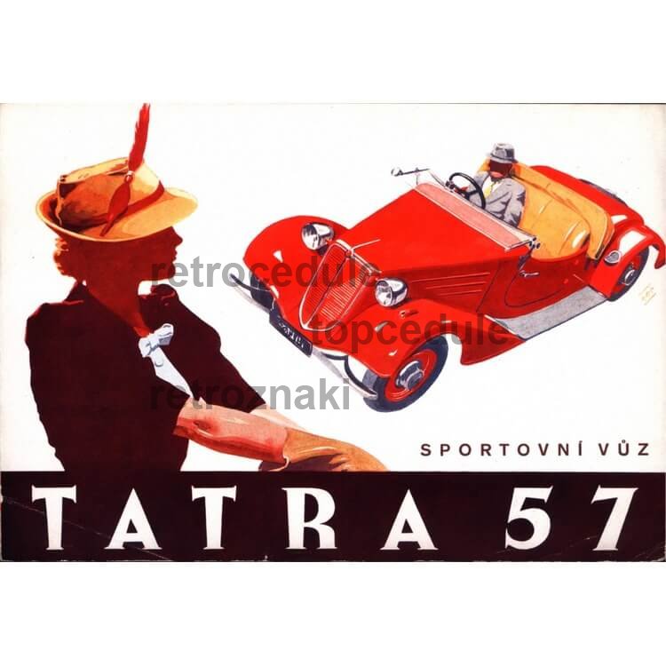 Znak Tatra 57 - Športni avto