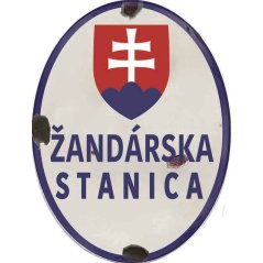 Cedule Žandárska Stanica