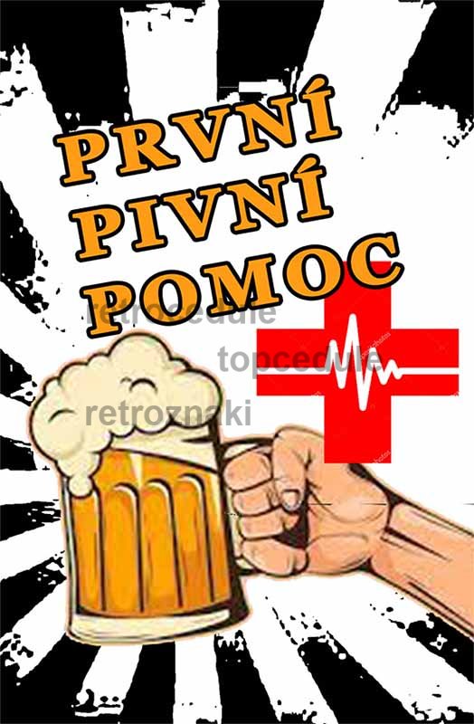 Ceduľa První pivní pomoc