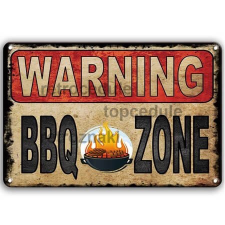 Figyelmeztető jel - BBQ Zone