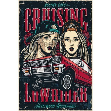 Wyścigi - znak Cruising Lowrider